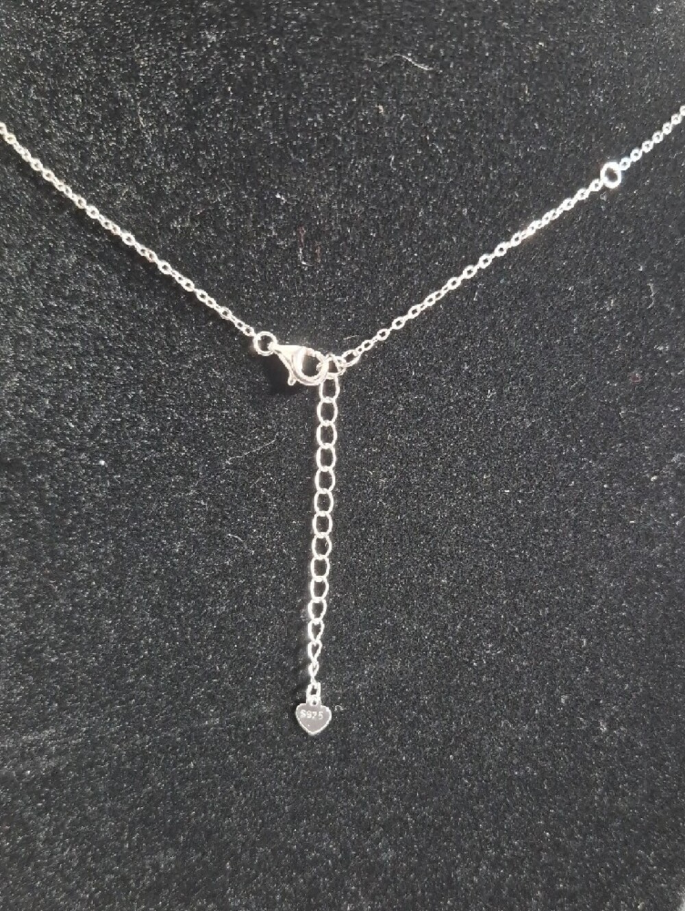 Moissanite 925 Sterling Silver Pendant Chain - Picture 4 of 6
